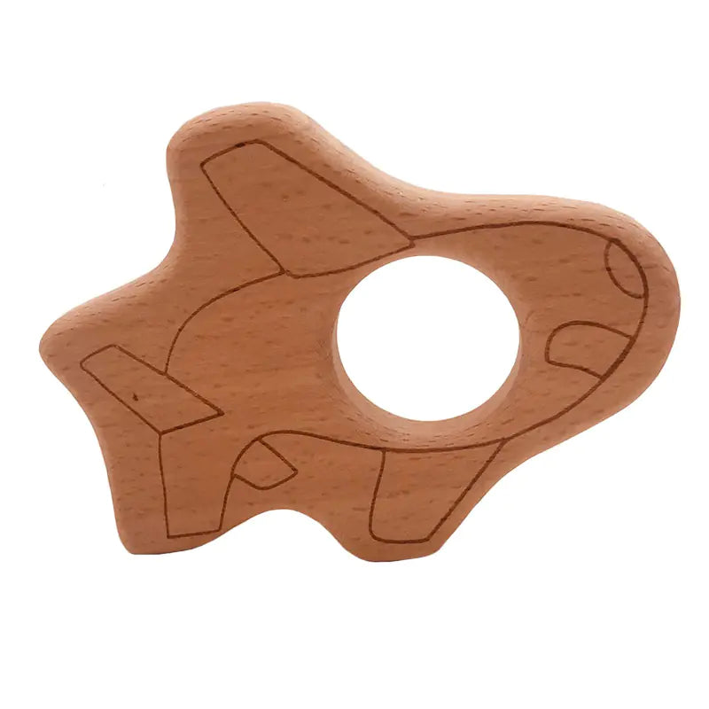 DIY Wooden Animal Teether for Babies - Soothing Toy