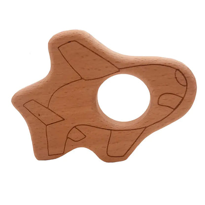 DIY Wooden Animal Teether for Babies - Soothing Toy