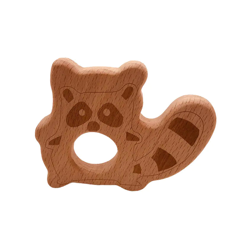 DIY Wooden Animal Teether for Babies - Soothing Toy