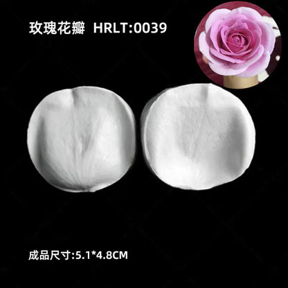 3D Silicone Molds for Leaf and Petal Decorations