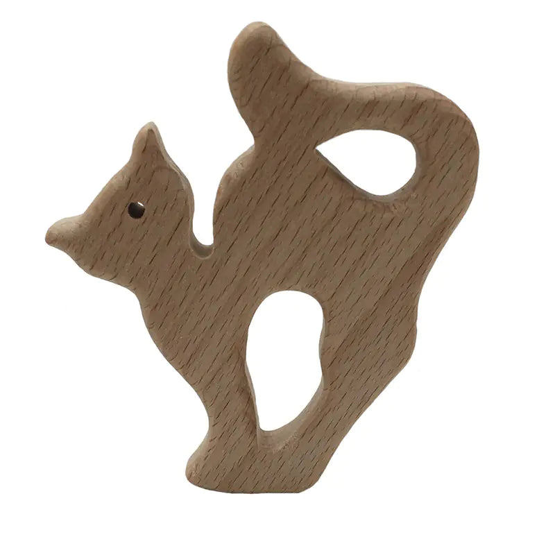 DIY Wooden Animal Teether for Babies - Soothing Toy