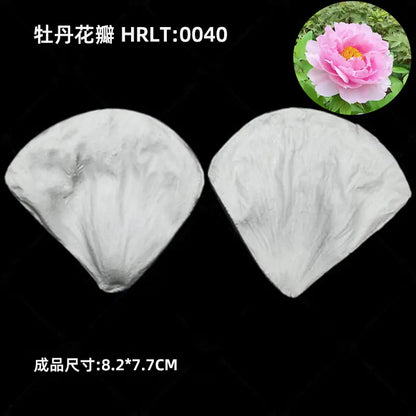 3D Silicone Molds for Leaf and Petal Decorations