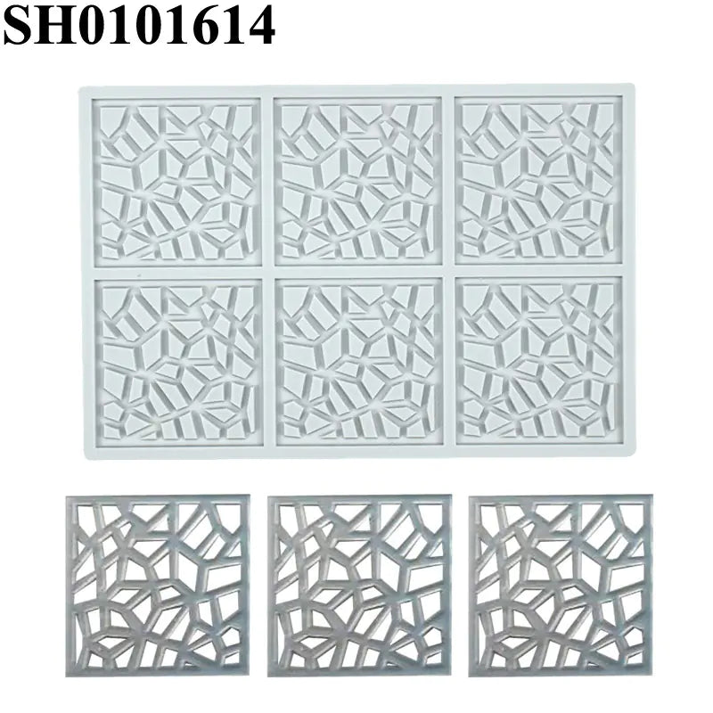 Silicone Leaf-Shaped Platter Molds for Desserts