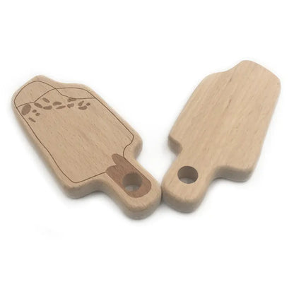 DIY Wooden Animal Teether for Babies - Soothing Toy