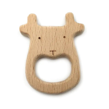 DIY Wooden Animal Teether for Babies - Soothing Toy